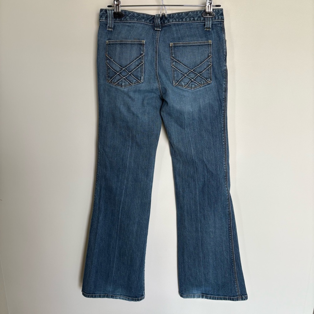 Vintage GAP Low Rise Flare Jeans Women’s Size 4R Stretch Denim Authentic Y2K